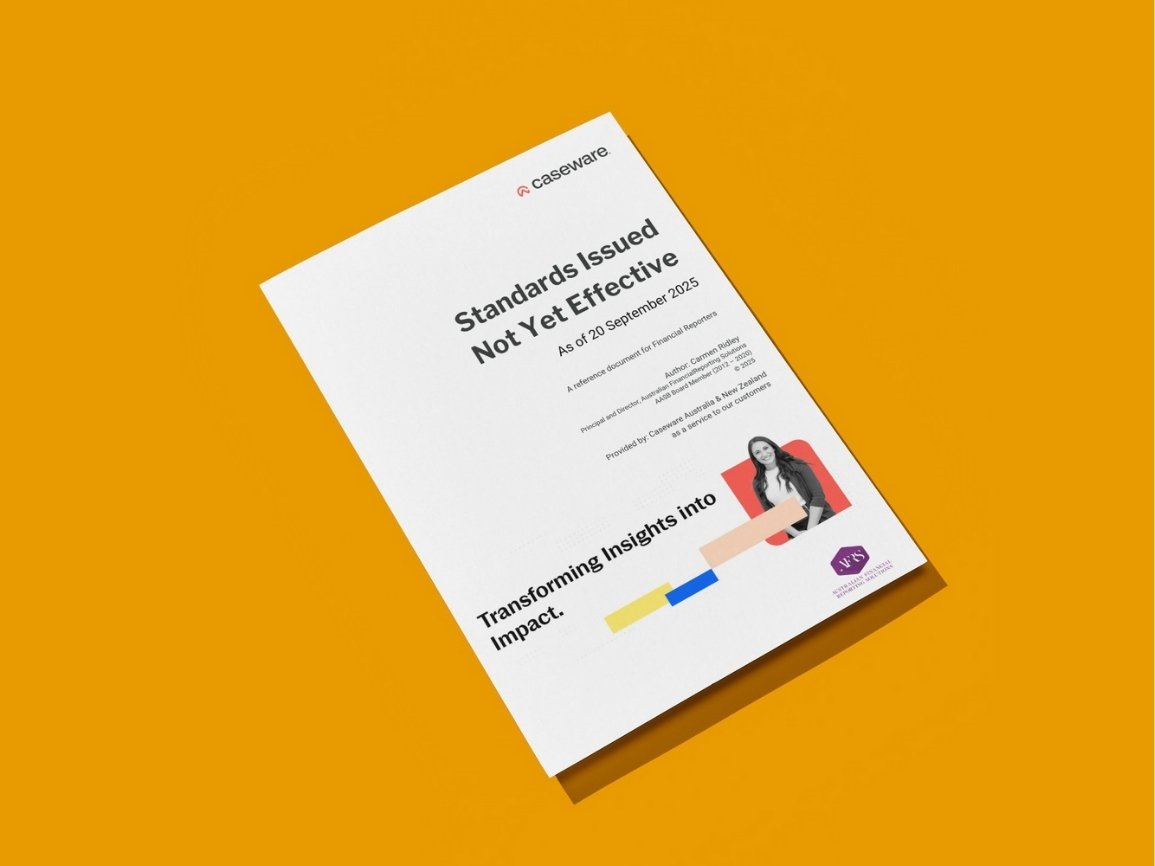 Standards issued not yet effective